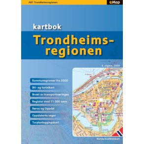 Trondheimsregionen, kartbok